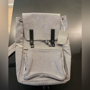 NWT Everlane modern snap backpack in gray